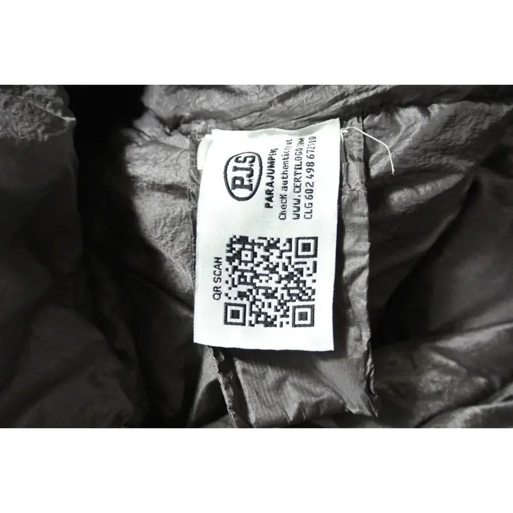 NEW, Parajumpers MARION - HOODED DOWN JACKET in Gray Size XL #DC512 - Picture 9 of 9